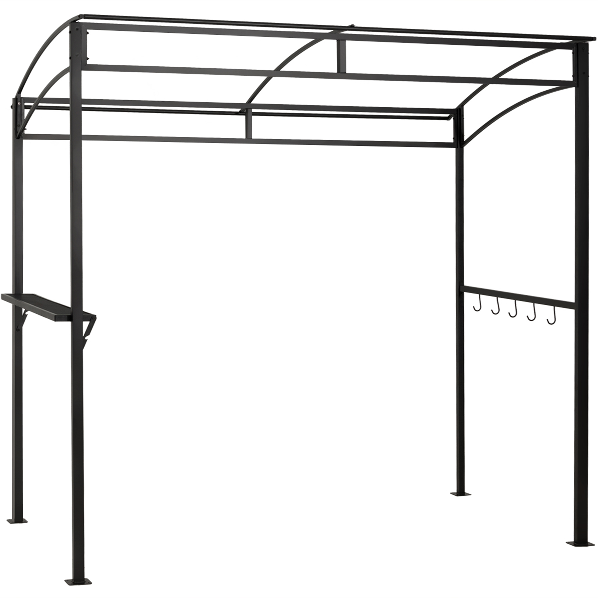 Topbuy 7' x 4.5' Grill Gazebo Patio BBQ Tent Shelter W/ Single Tier Canopy