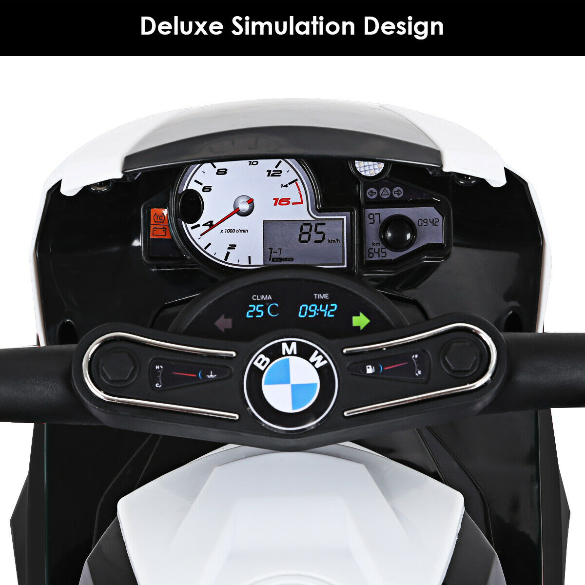 Topbuy 3 Wheels Bicycle 6V Electric Kids Ride On Motorcycle BMW Licensed Car | eBay