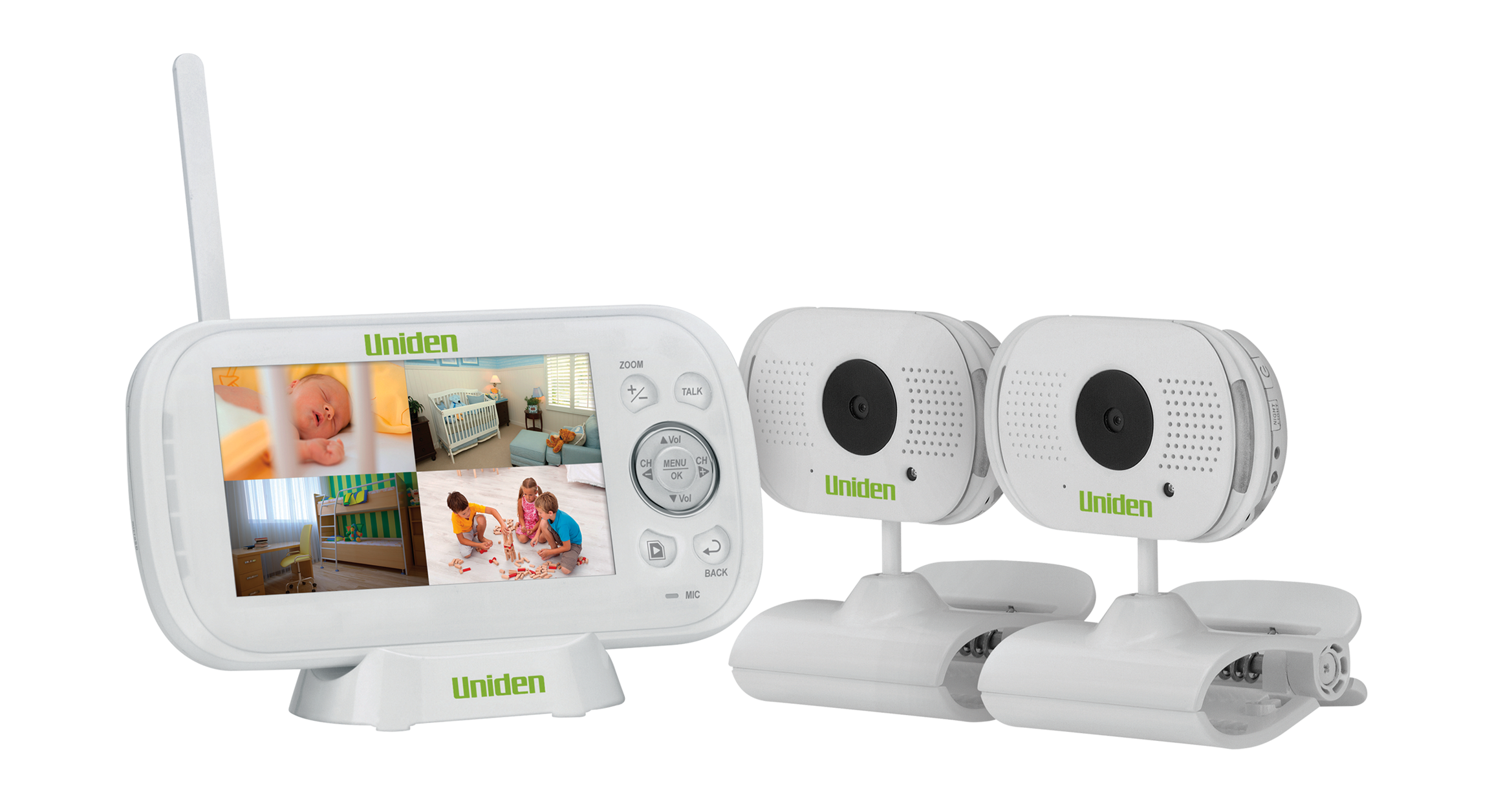 Uniden BW 3102 4.3” Digital Wireless Baby Video Monitor with 2