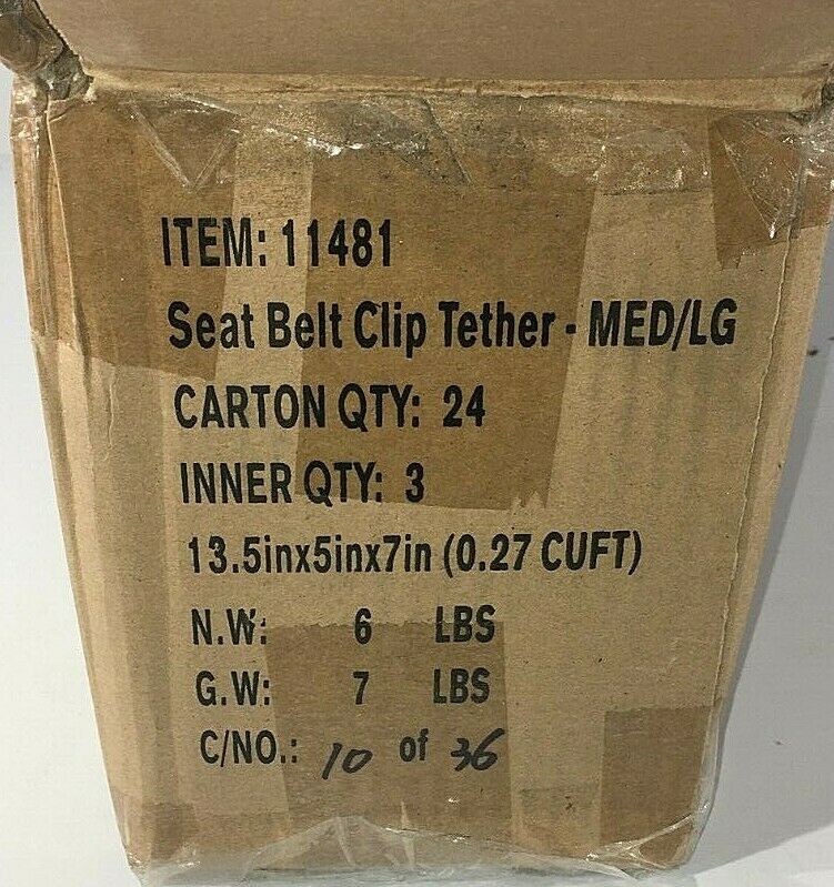 petmate seat belt clip tether