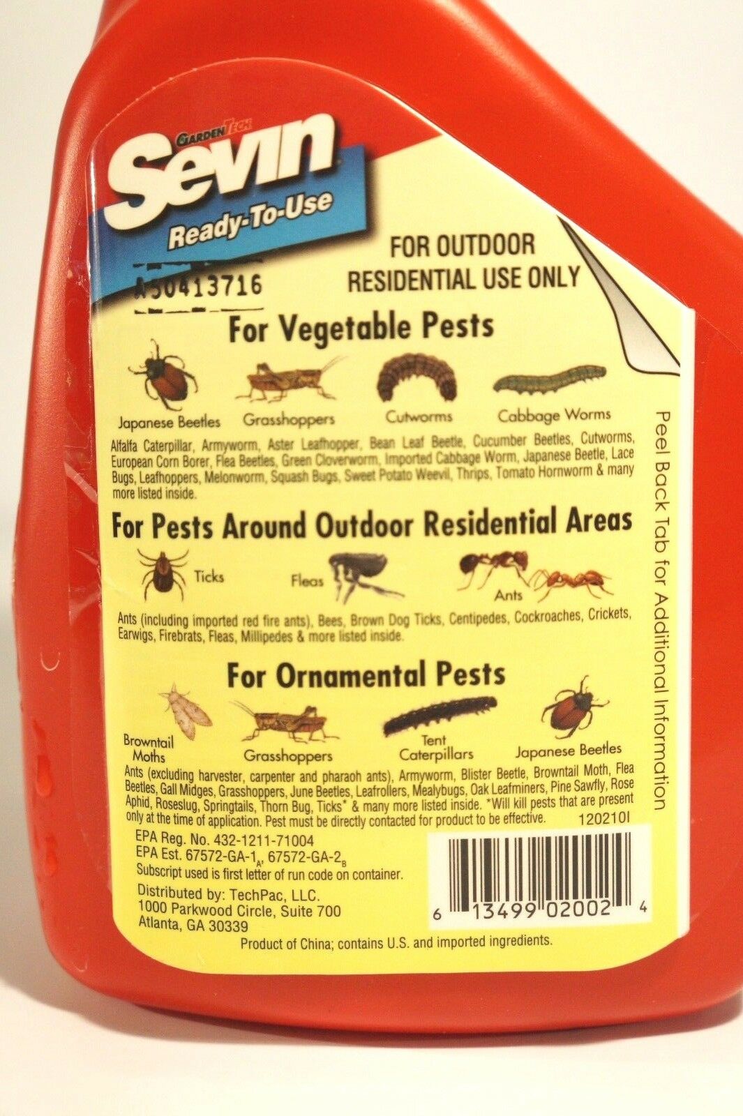 New Garden Tech Sevin Ready to Use Liquid Bug Killer Spray 100047720 | eBay