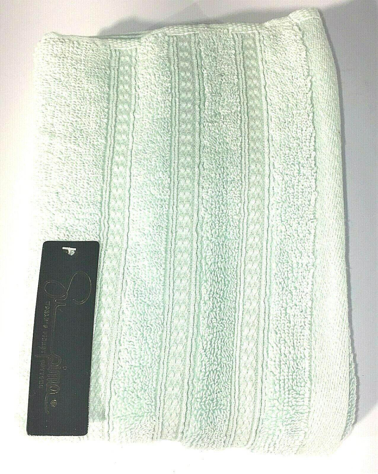 New DKNY Luxe Supima Cotton Hand Towels (Pack of 6) in Aqua eBay