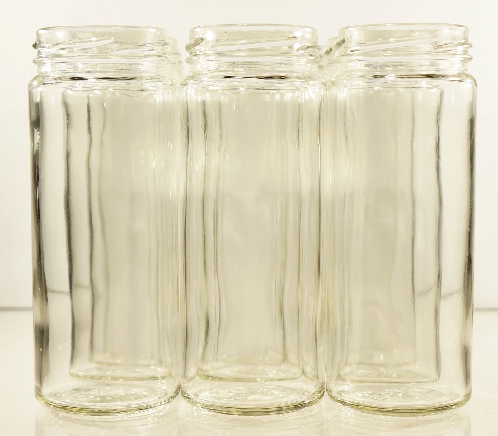 new-12-pack-case-of-9-oz-glass-jars-without-lid-ebay