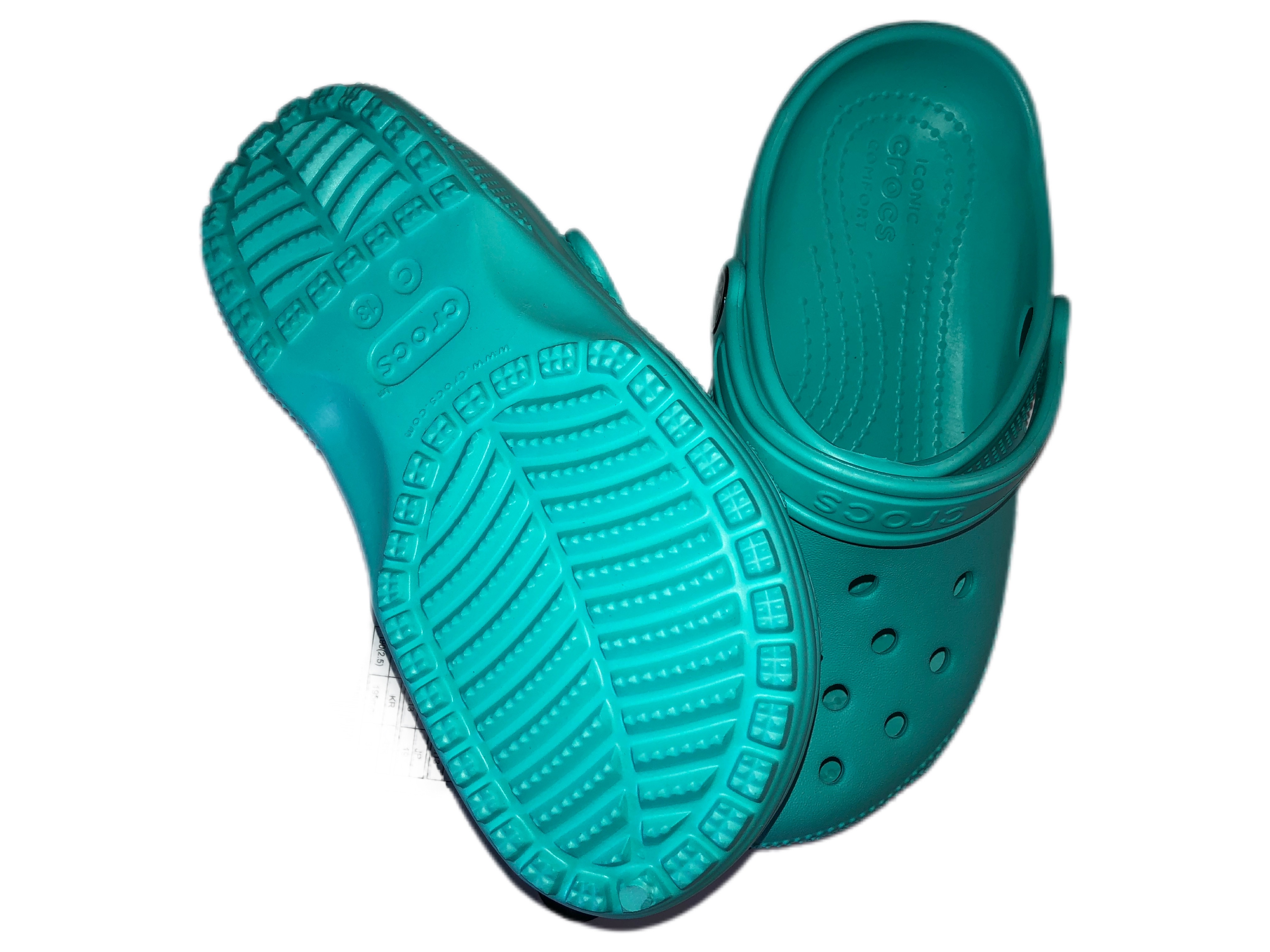 Classic Clog K Childs size C12 Unisex in Light Blue Roomy