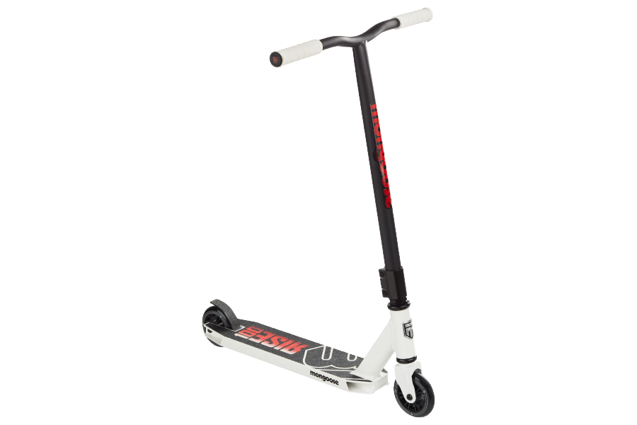 Mongoose Rise 100 Expert Youth and Adult Freestyle Kick Scooter in