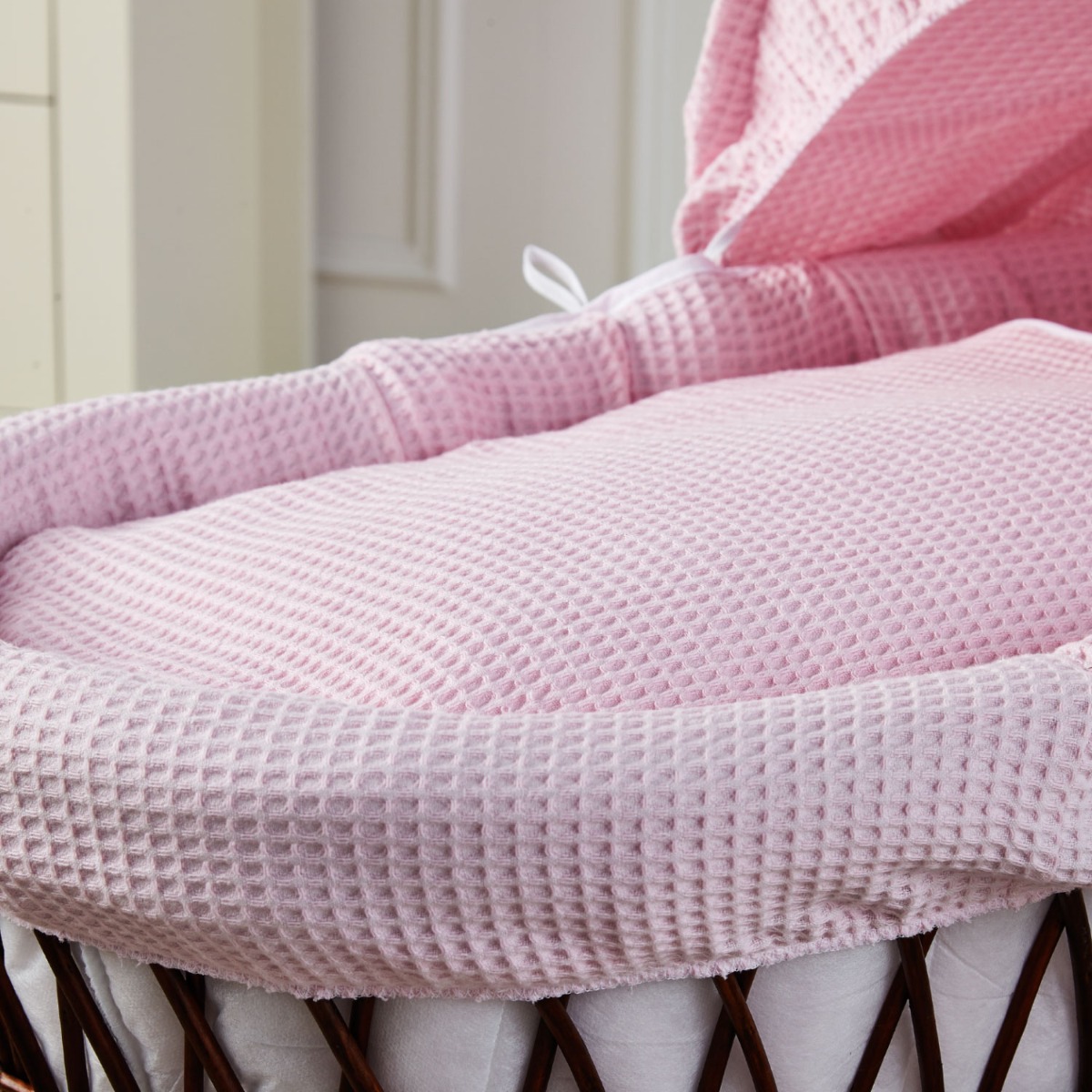Luxury Wicker Moses Basket Inc Mattress eBay