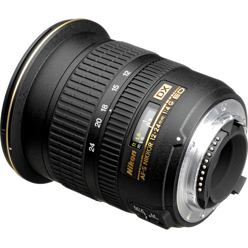 Nikon AF-S DX Zoom-NIKKOR 12-24mm f/4G IF-ED Lens Includes Filter