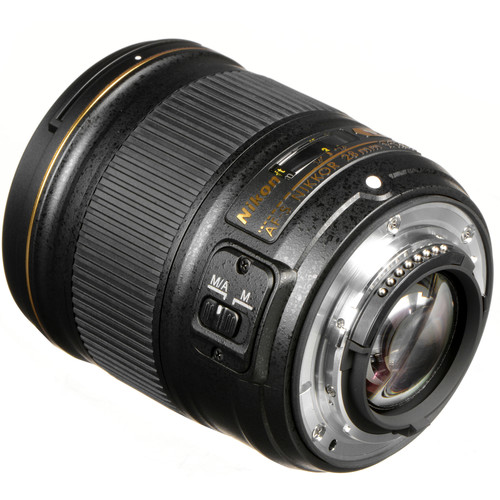 Nikon AF-S NIKKOR 28mm f/1.8G Lens Includes Filter Kits and Tripod