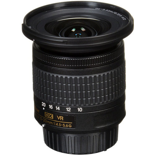 Nikon AF-P DX NIKKOR 10-20mm f/4.5-5.6G VR Lens Includes