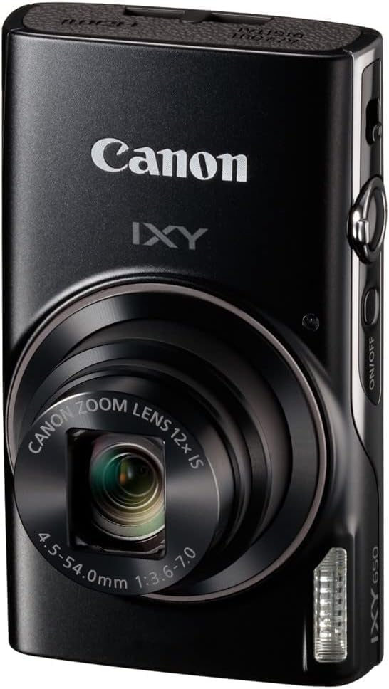 Canon compact digital camera IXY 650 12x optical zoom IXY650 (BK 
