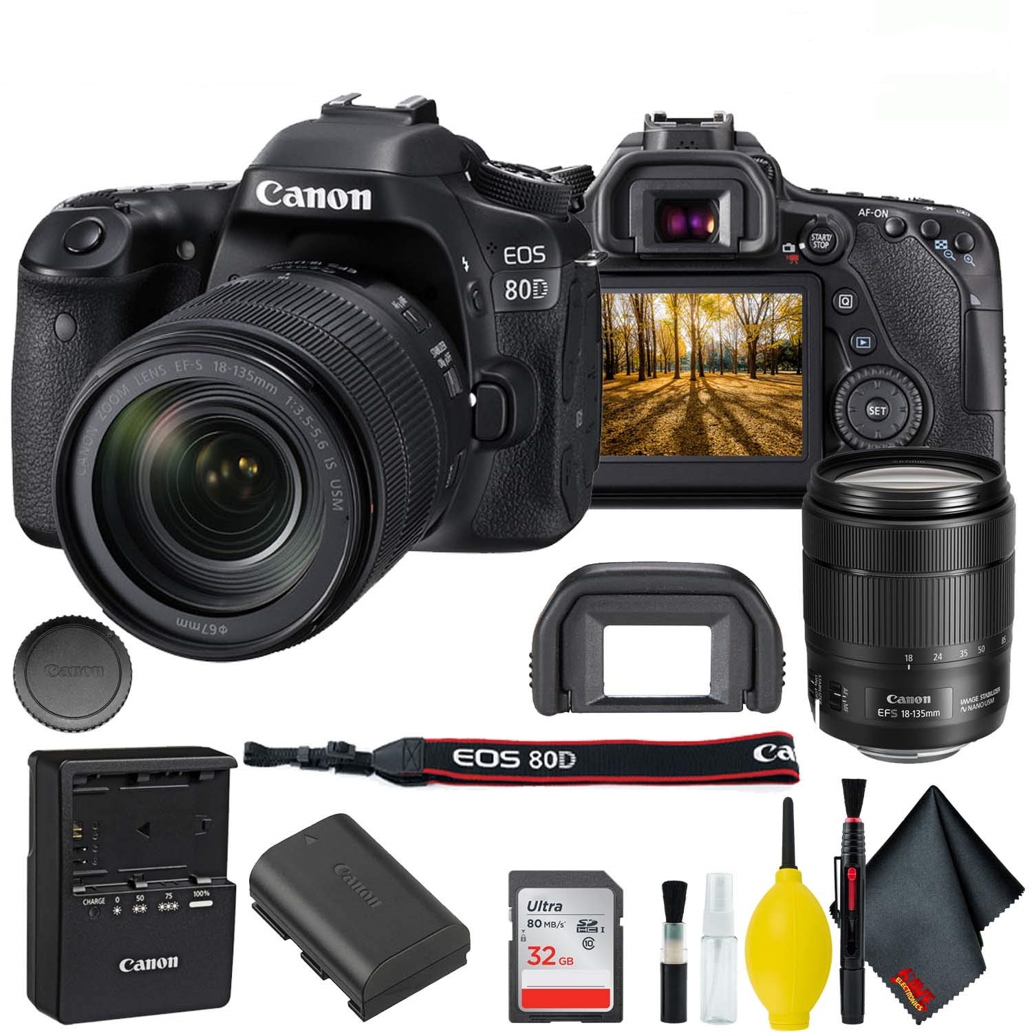 Canon Camera Clean Hdmi Out Canon 80d Canon EOS 80D DSLR Camera