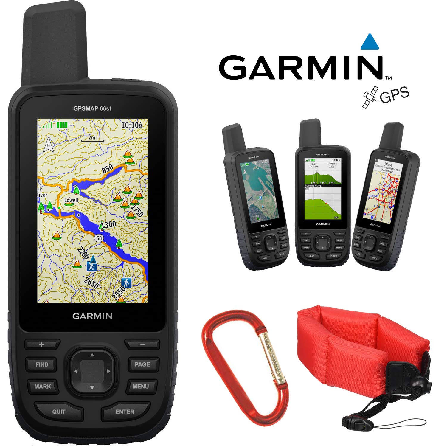 Garmin GPSMAP 66st MultiSatellite Handheld Navigator 753759188221 eBay