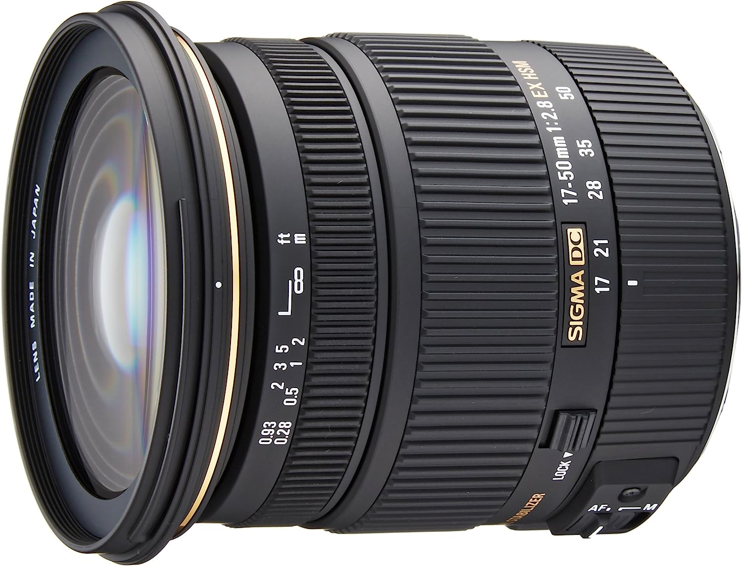 Sigma 17-50mm f/2.8 EX DC OS HSM FLD Large Aperture Standard Zoom 