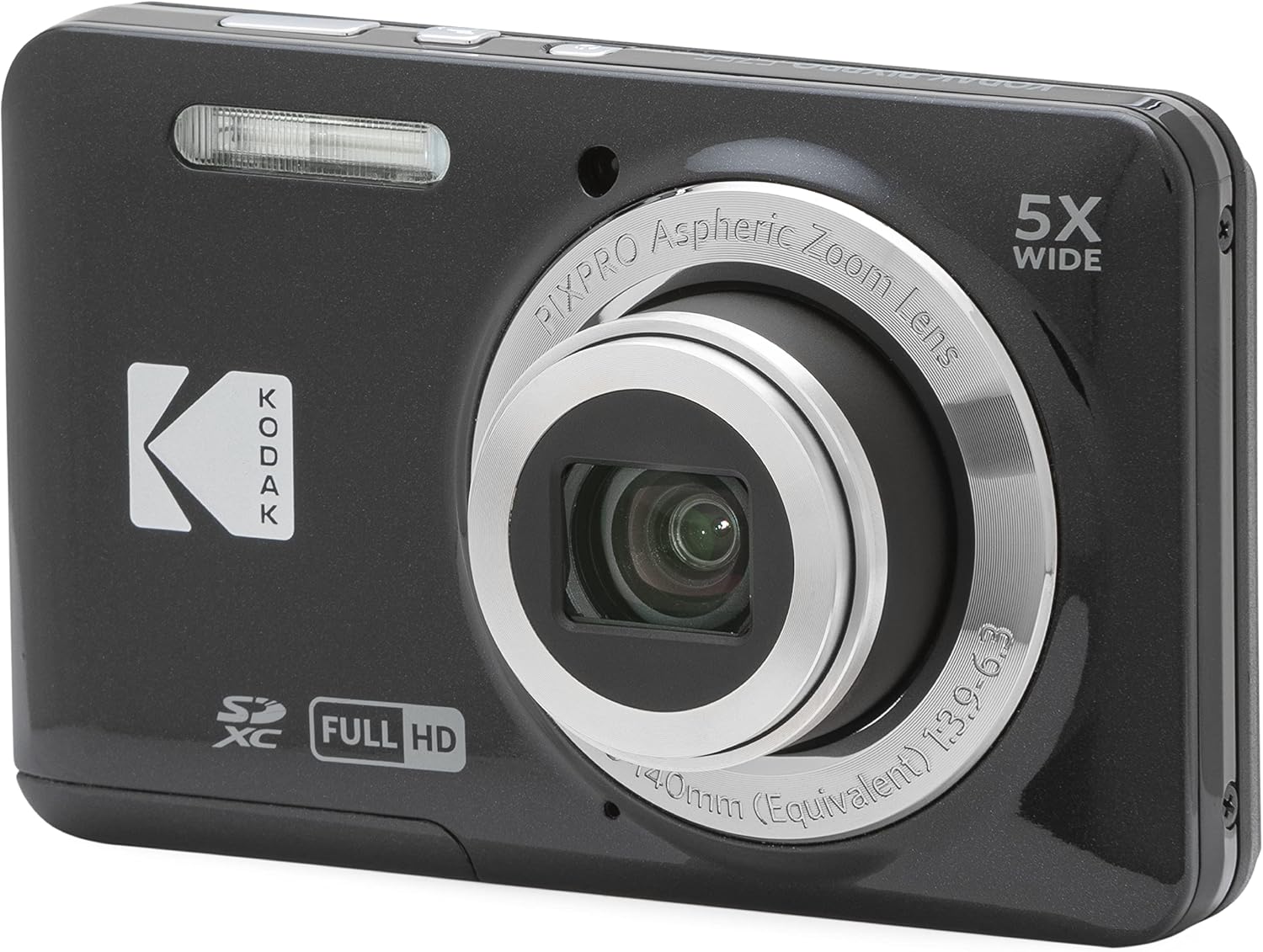 KODAK PIXPRO FZ55-BK 16MP CMOS Sensor Digital Camera 5X Optical