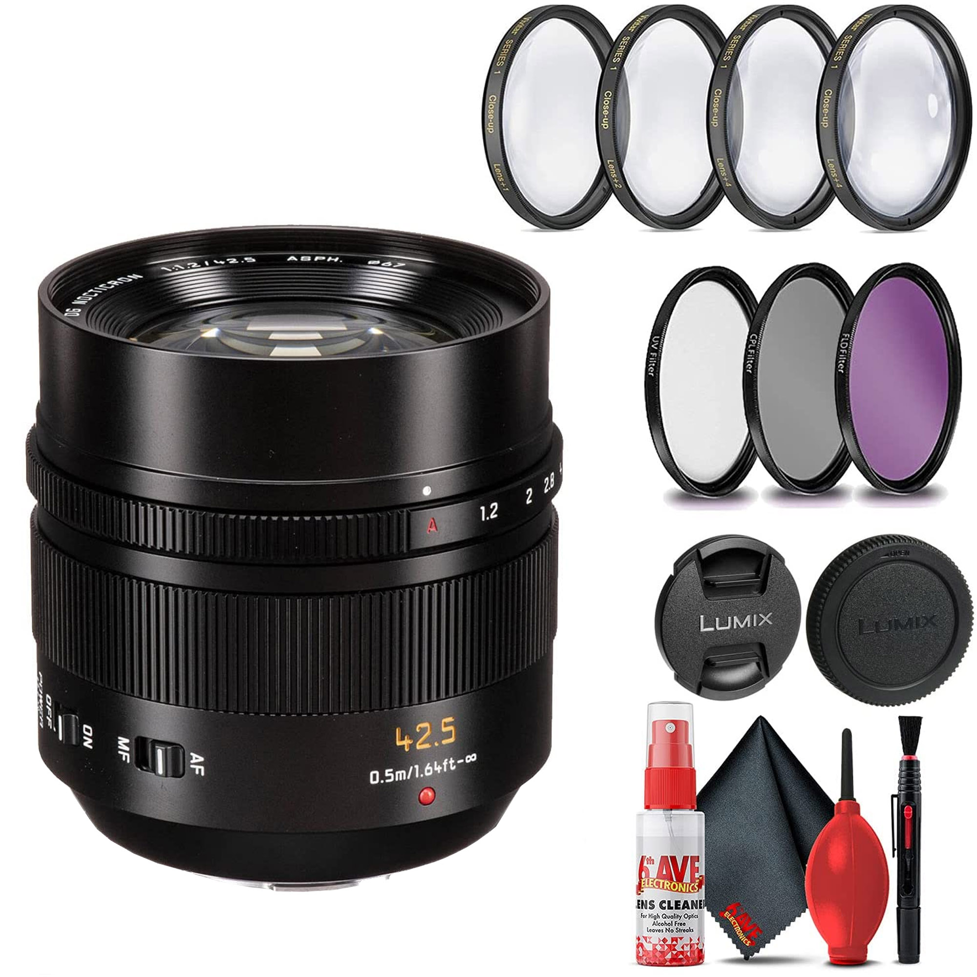 パナソニック GX8 + Leica DG Nocticron + フィルター Panasonic Leica DG Nocticron 42.5mm f1.2 Lens Bundle with 67mm