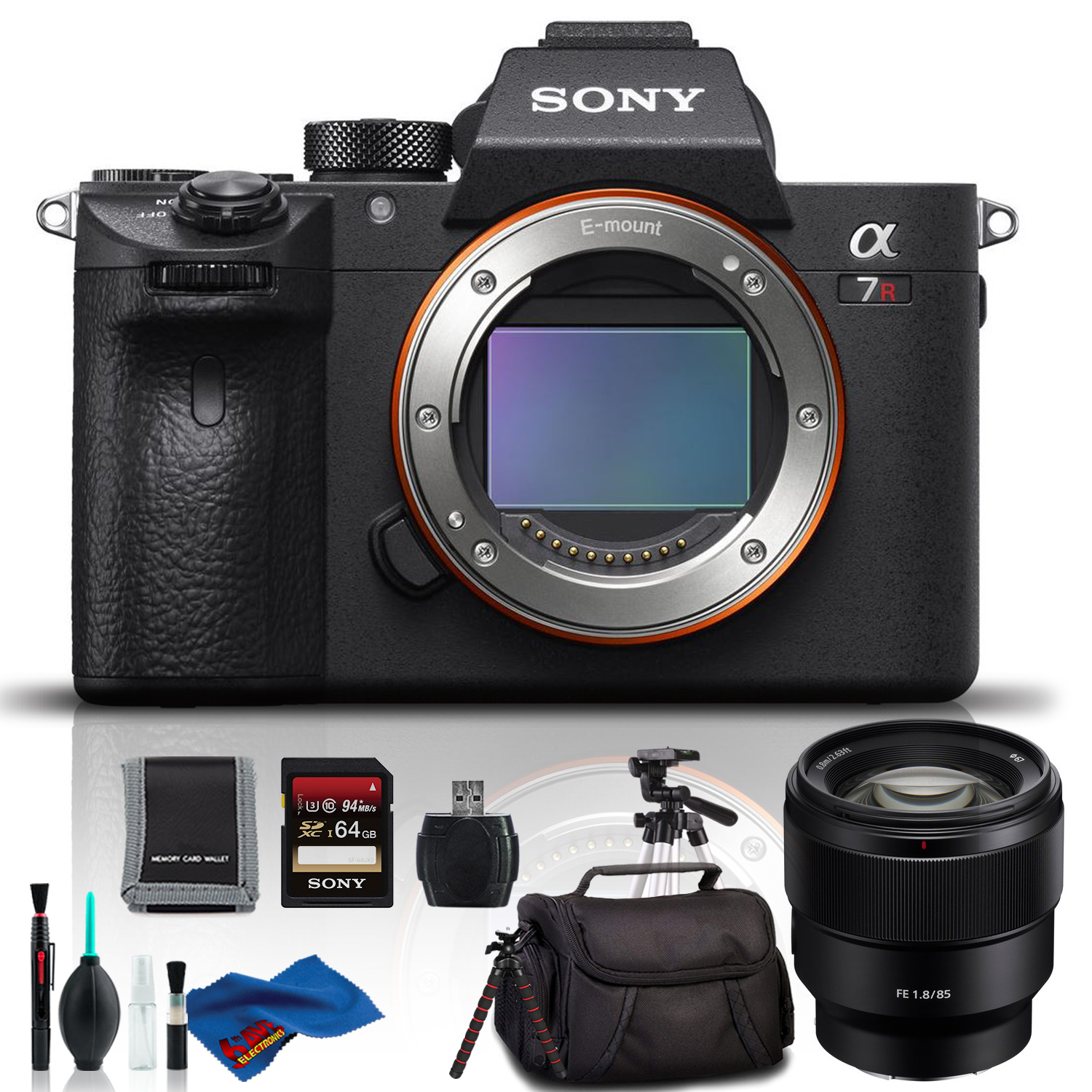 Sony Alpha a7R III Mirrorless Digital Camera with 85mm Lens