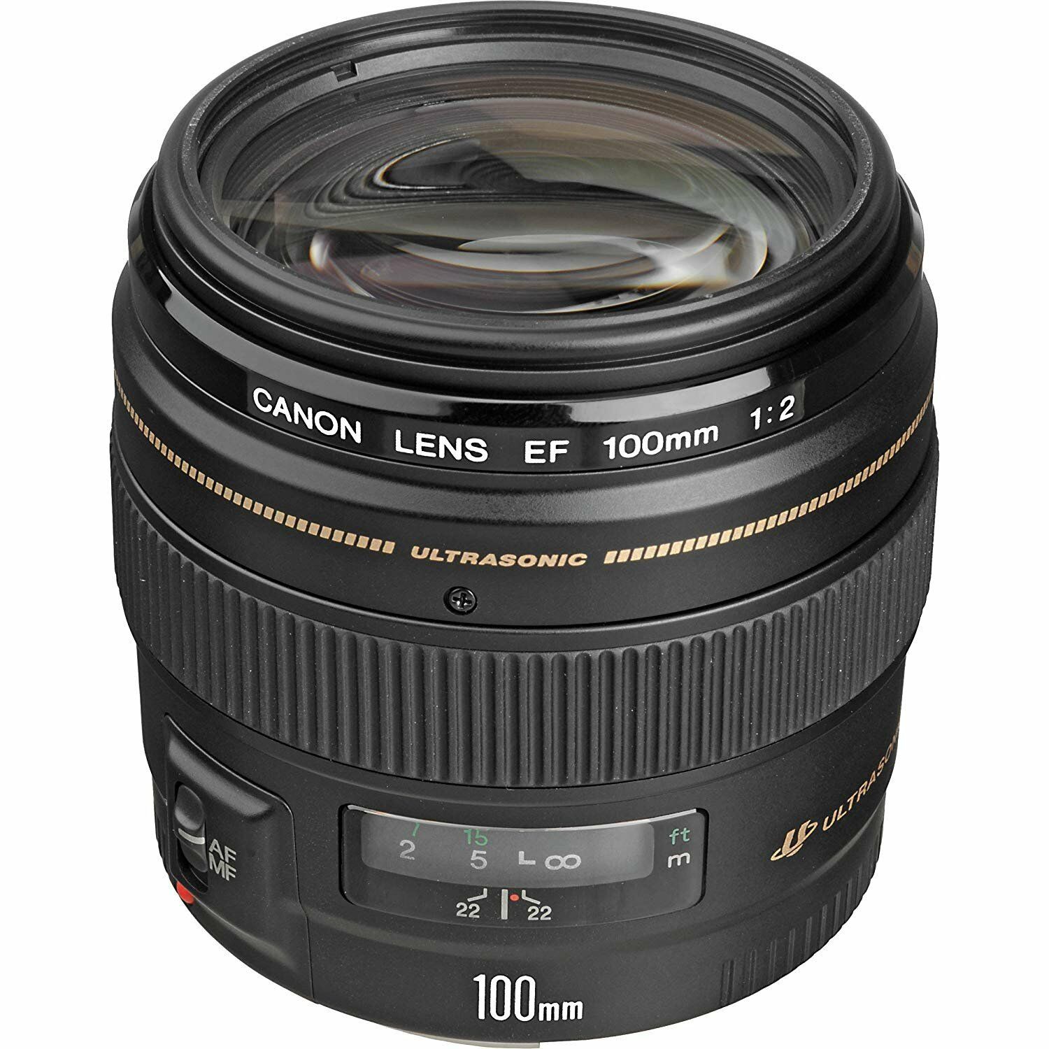 Canon EF 100mm f/2 USM Telephoto Prime Lens for Canon EOS Digital SLR