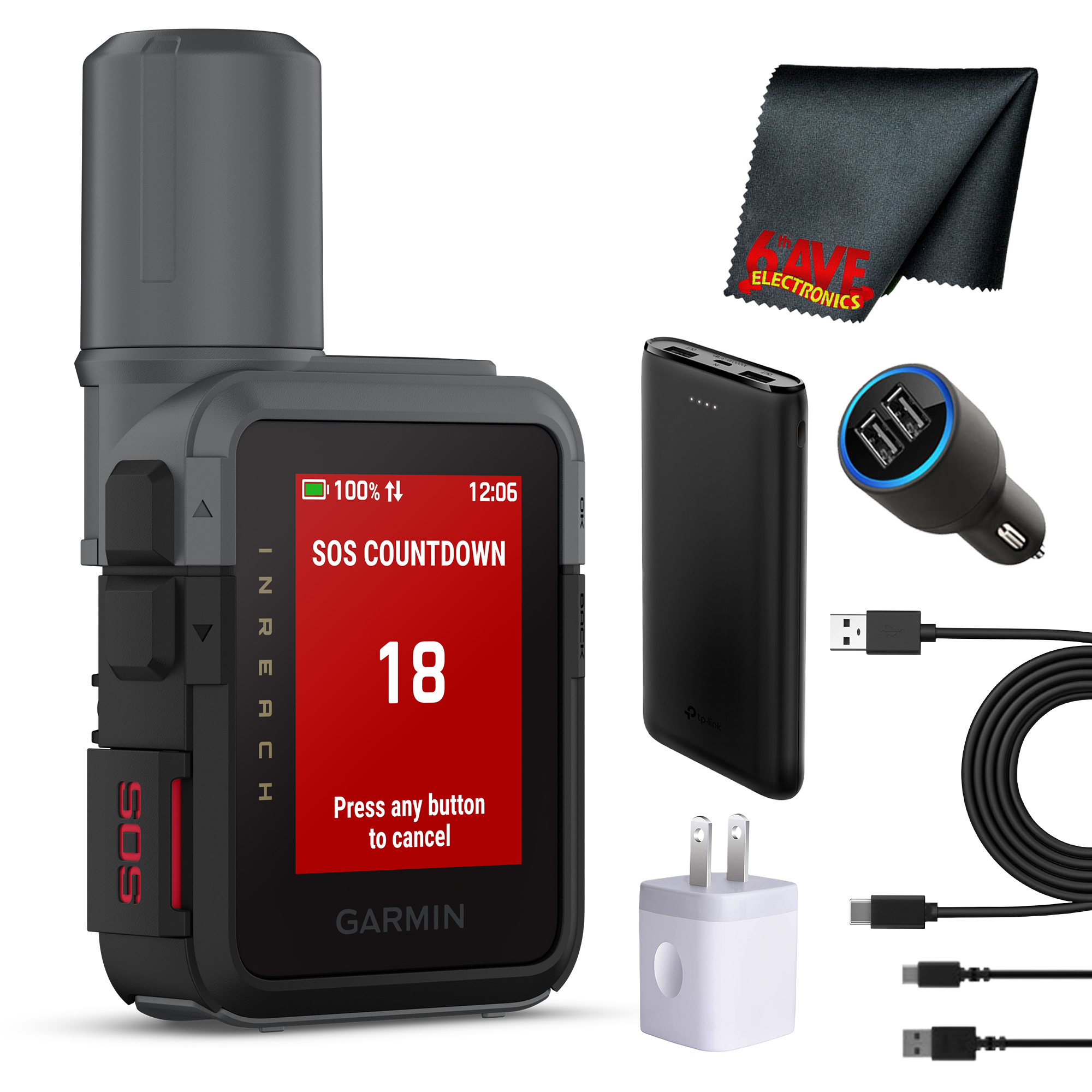 Garmin inReach Mini 3 Satellite Communicator & GPS Tracker