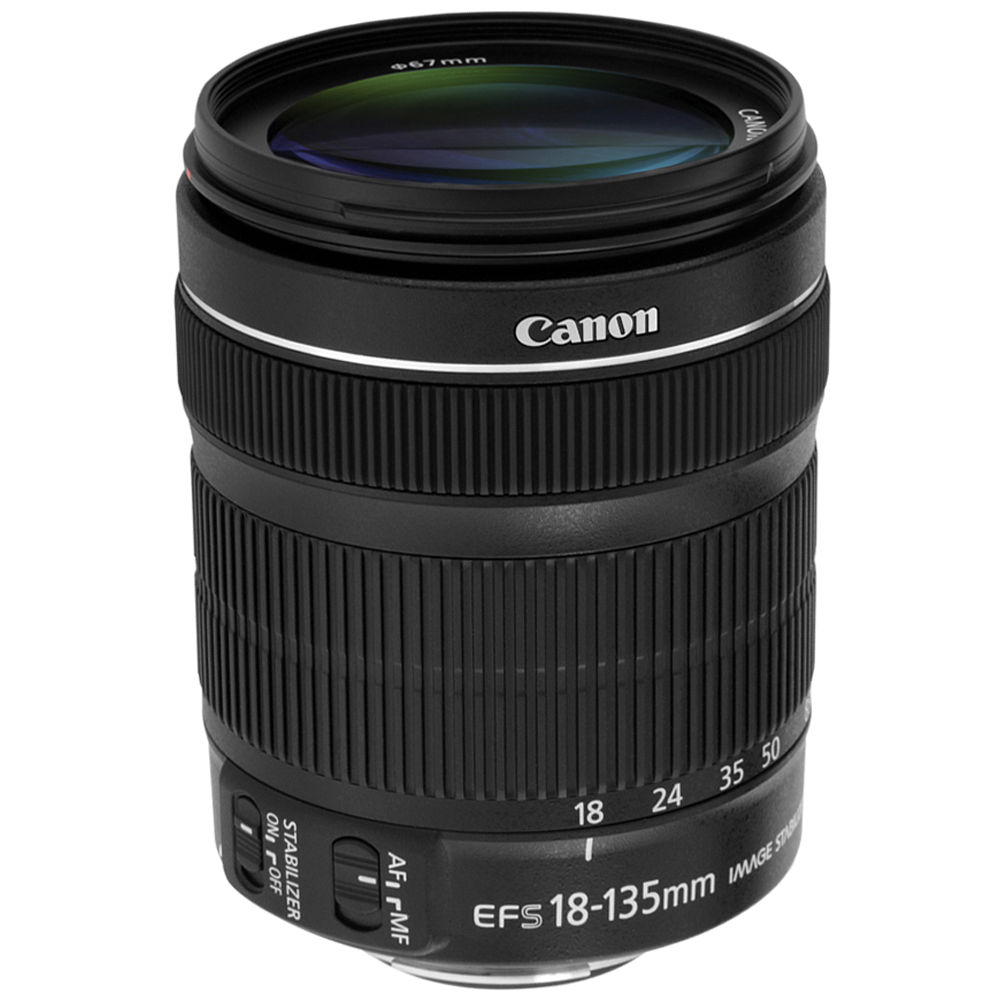 Canon EF-S 18-135mm IS STM Lens with 64GB Extreme Pro