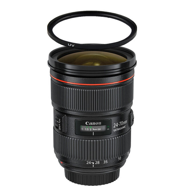 Canon EF 24-70mm f/2.8L II USM Zoom Lens w/82mm UV Filter