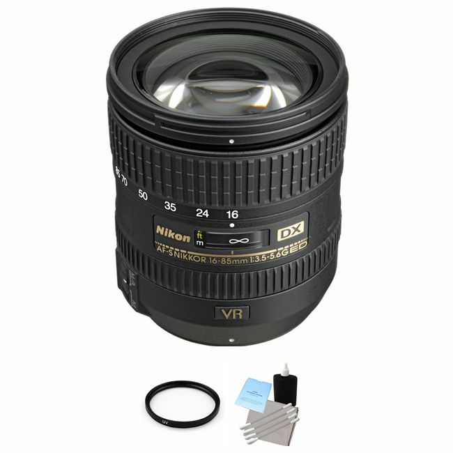 美品 Nikon AF-S NIKKOR 16-85mm 1:3.5-5.6G Nikon Nikkor AF-S 16-85mm F/3.5-5.6 ED DX G VR Lens + UV Filter