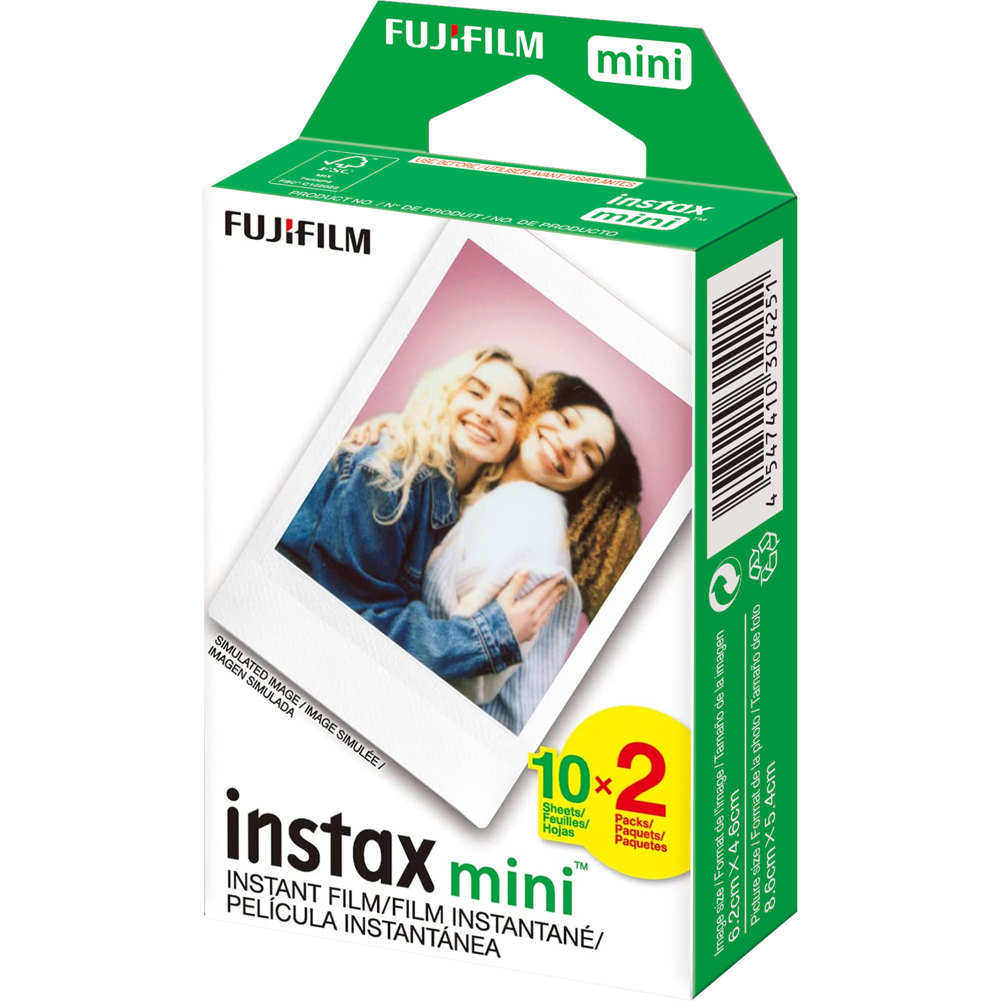 Fujifilm Instax Mini Instant Film (100 Sheets) for Mini 9, Mini 8, Mini 70, SP-2 - Picture 2 of 10