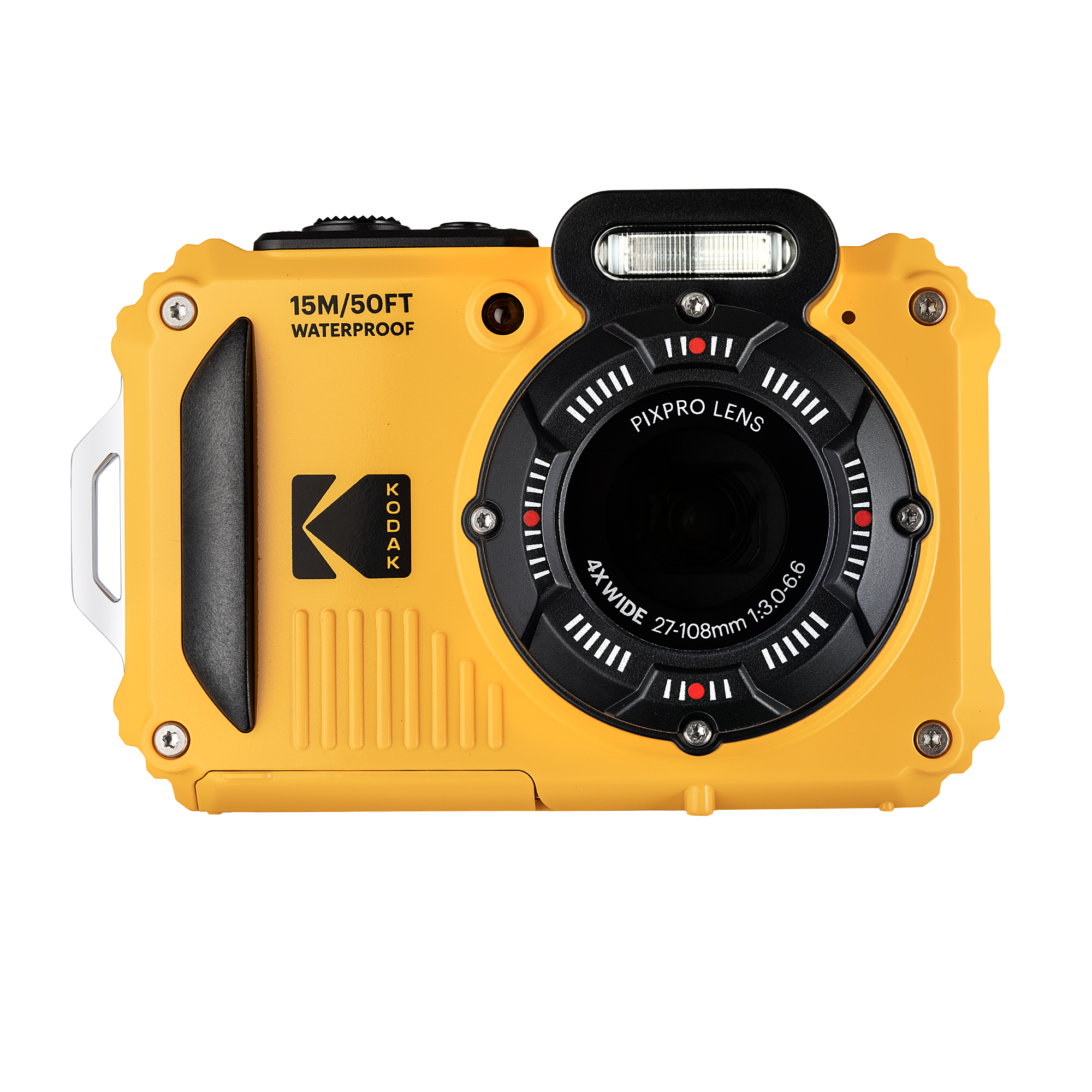 Kodak Pixpro WPZ2 Digital Camera in Yellow (WPZ2YL) Bundle with