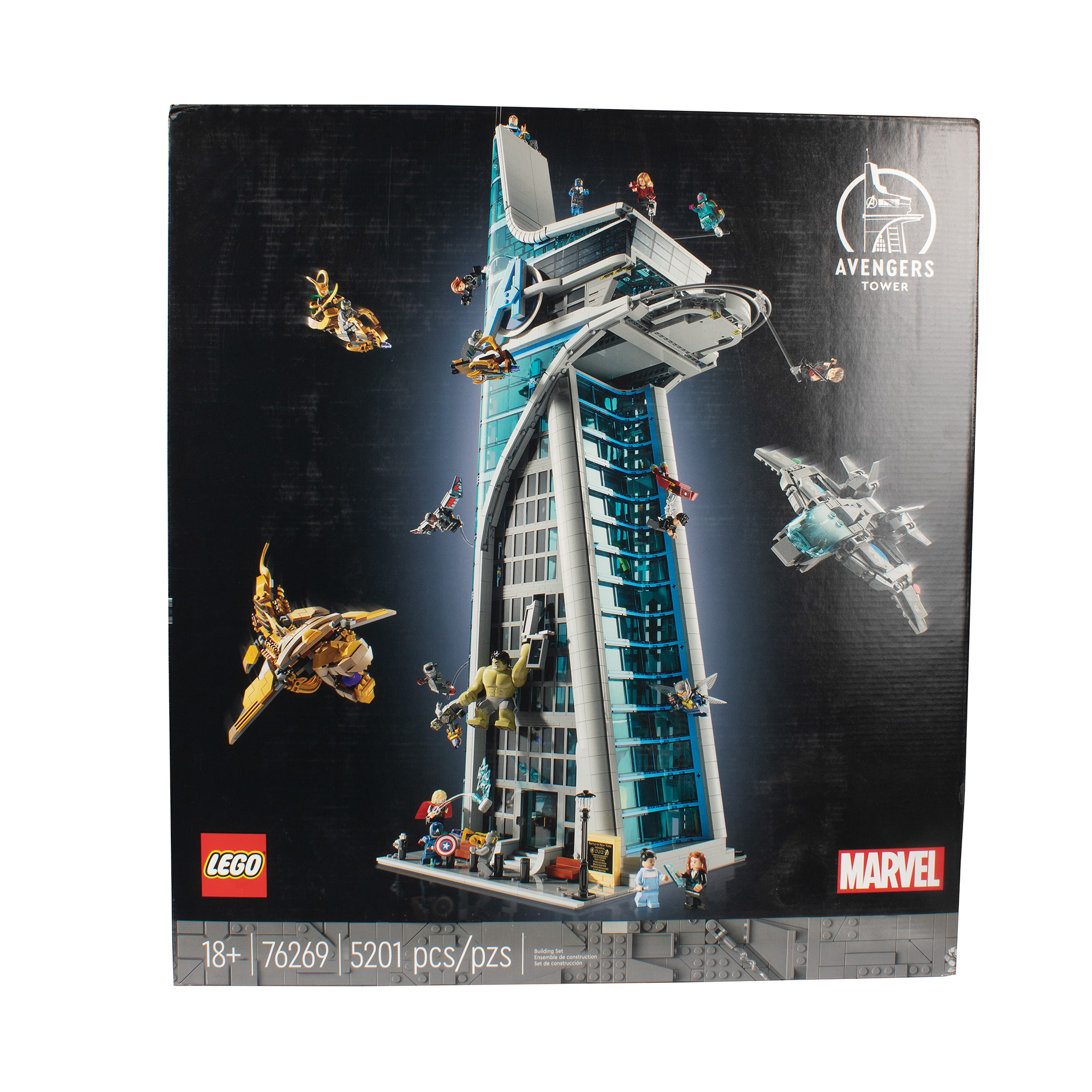 LEGO Marvel Avengers Tower Building Kit, Detailed Recreation of