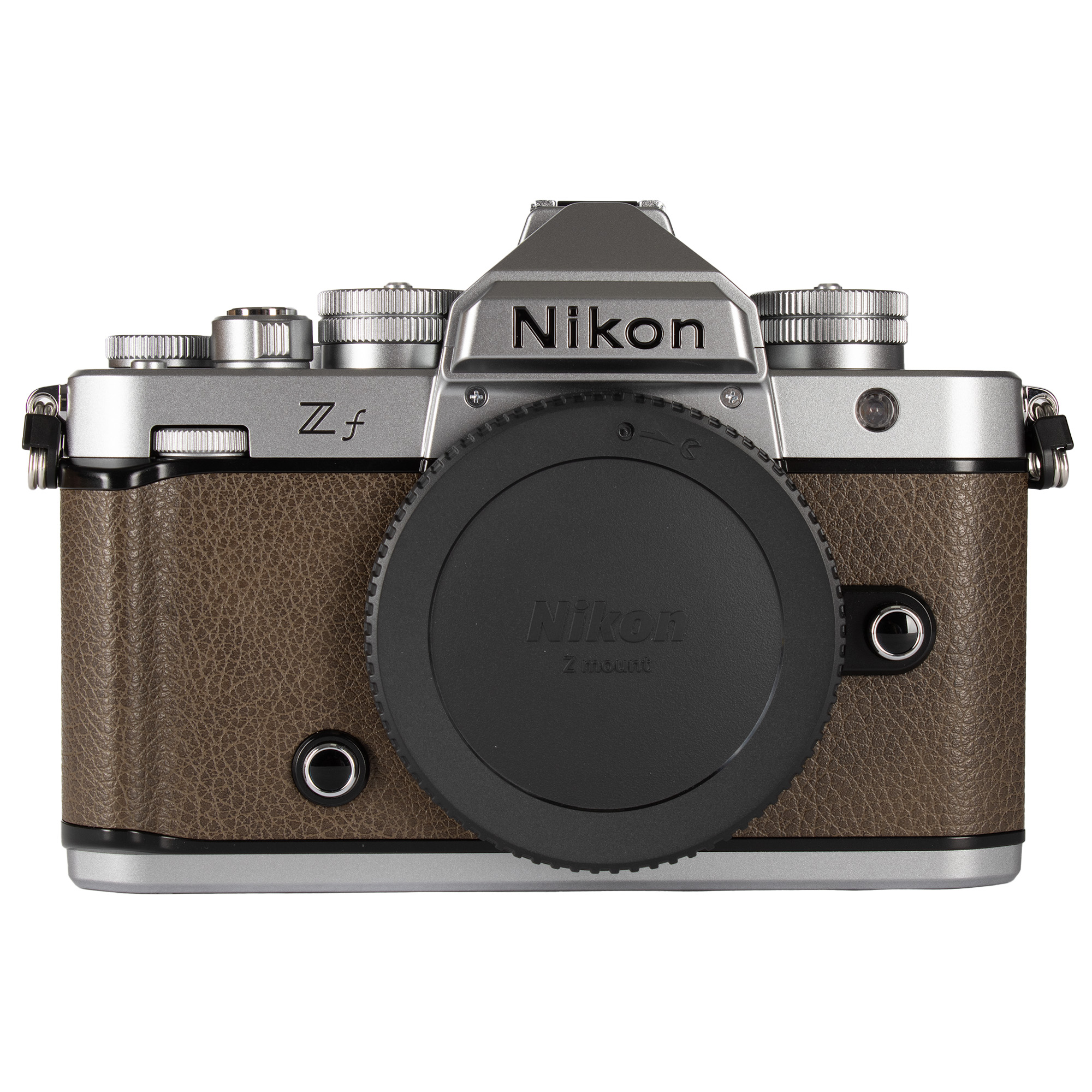 Nikon Zf 24.5MP Full-Frame Mirrorless Camera - Silver/Sepia Brown