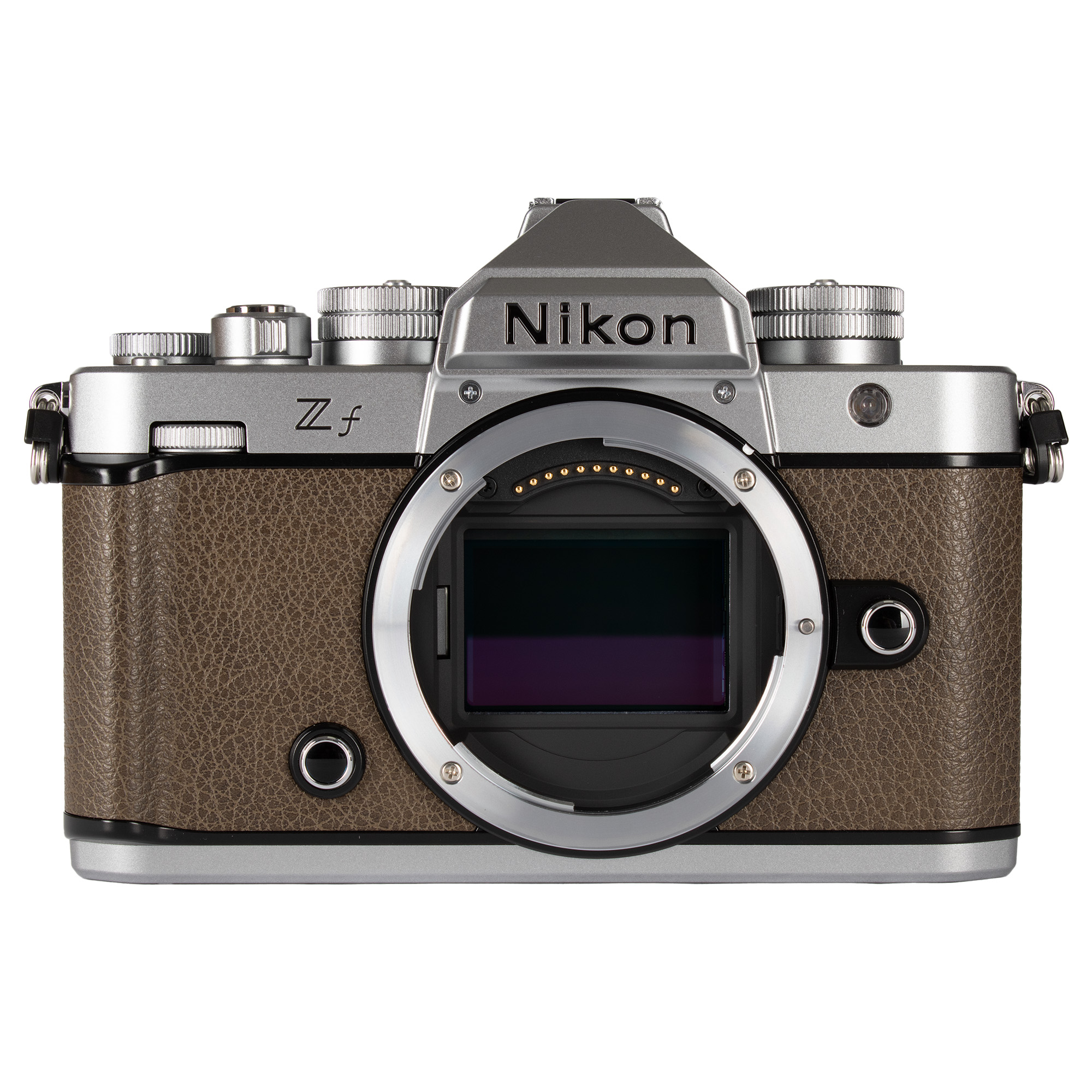 Nikon Zf 24.5MP Full-Frame Mirrorless Camera - Silver/Sepia Brown