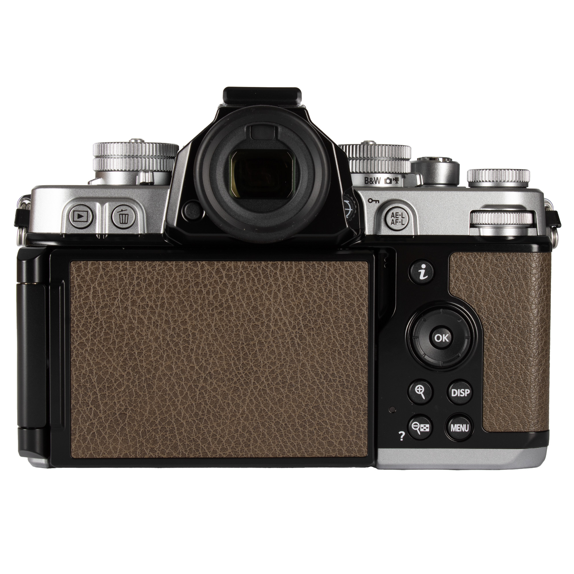 Nikon Zf 24.5MP Full-Frame Mirrorless Camera - Silver/Sepia Brown