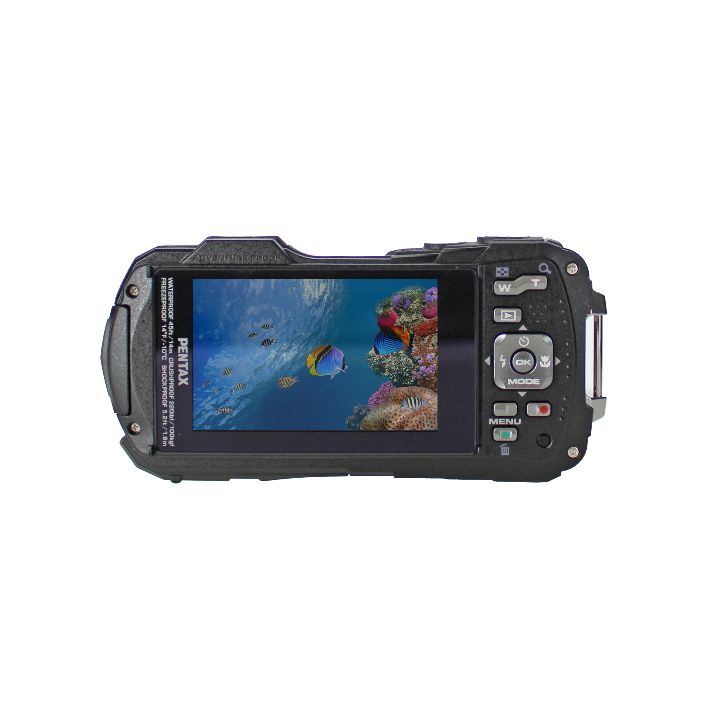 Ricoh Pentax WG-90 Waterproof, Shockproof, Dustproof, Freezeproof