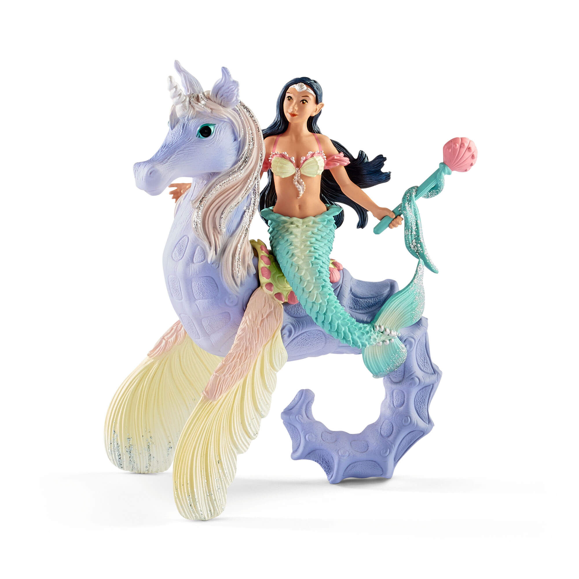 Schleich Bayala Isabelle with Mystical Seahorse Animal Figure Play Set