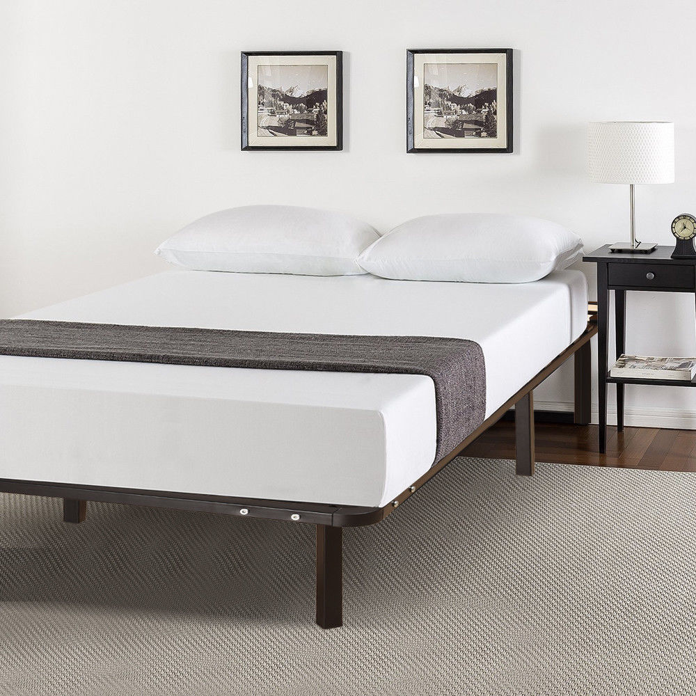 Levede Metal Bed Frame Mattress Base Timber Slats Single/Double/Queen