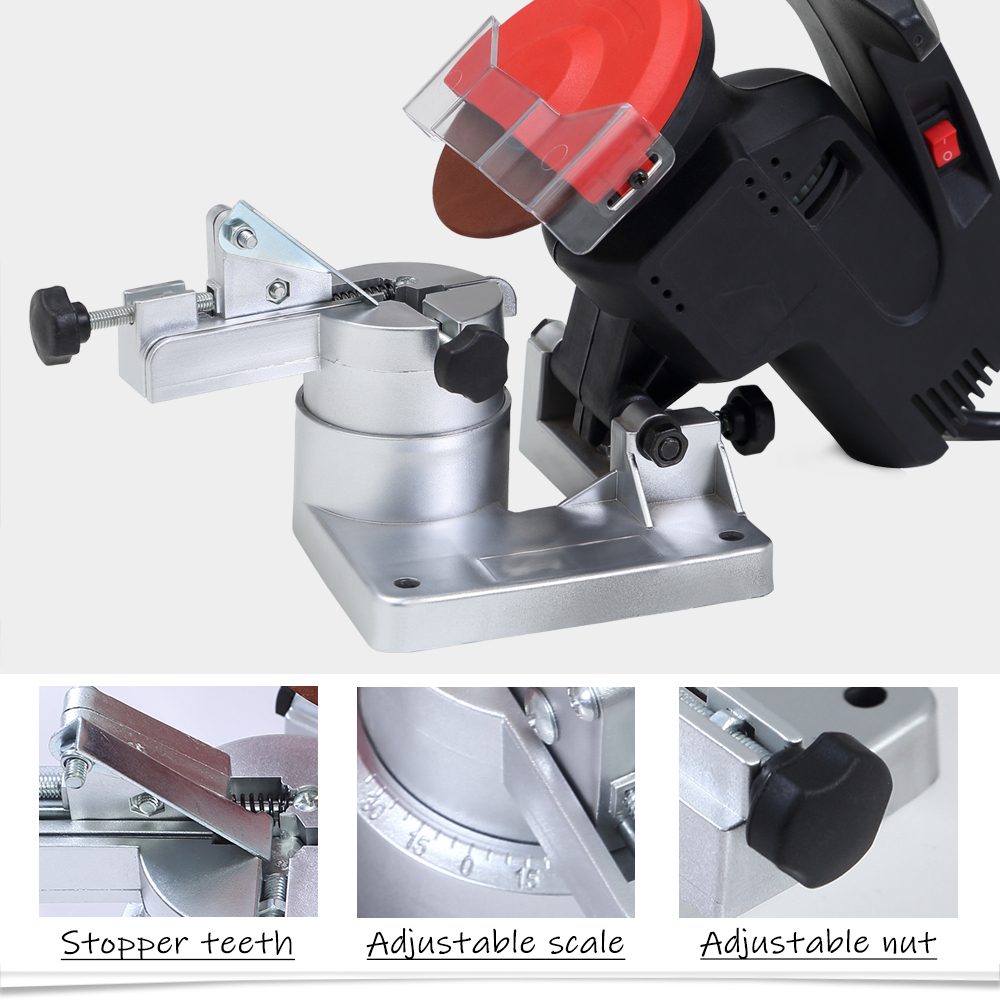 Chainsaw Sharpener Grinding Wheel Grinder Disc 3/8 & 404 Chain 100mmx10mm - Picture 15 of 33