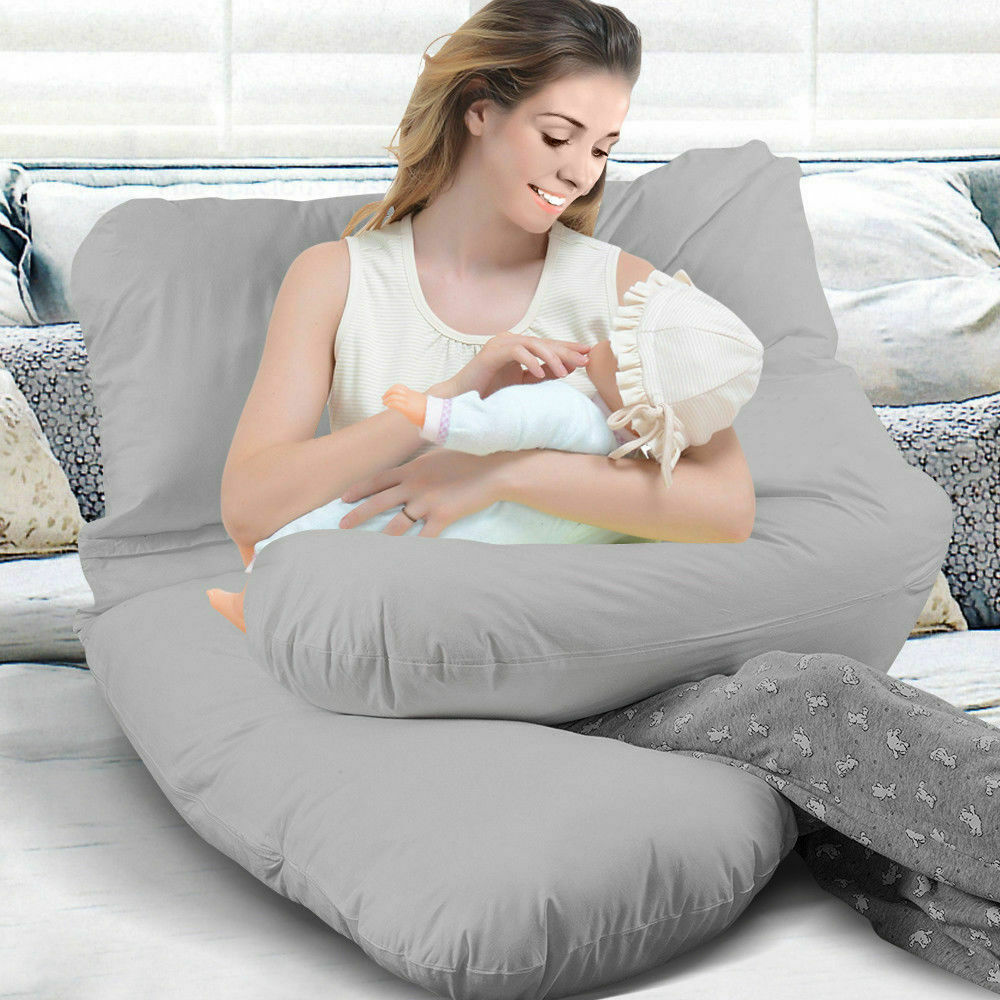 DreamZ Pregnancy Pillow Maternity UShaped Breastfeeding Sleeping Body