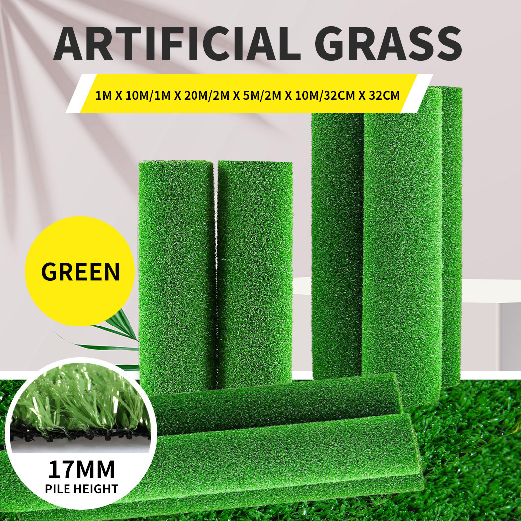 Marlow Artificial Grass Flooring Mat Synthetic Turf Outdoor Garden Lawn 17-40mm - Picture 48 of 59