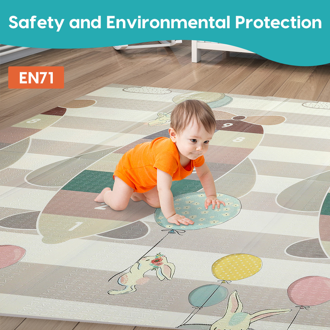 Bopeep Kids Play Mat Baby Crawling Pad Floor Foldable XPE Foam Non-slip 1.8x2m - Picture 17 of 53