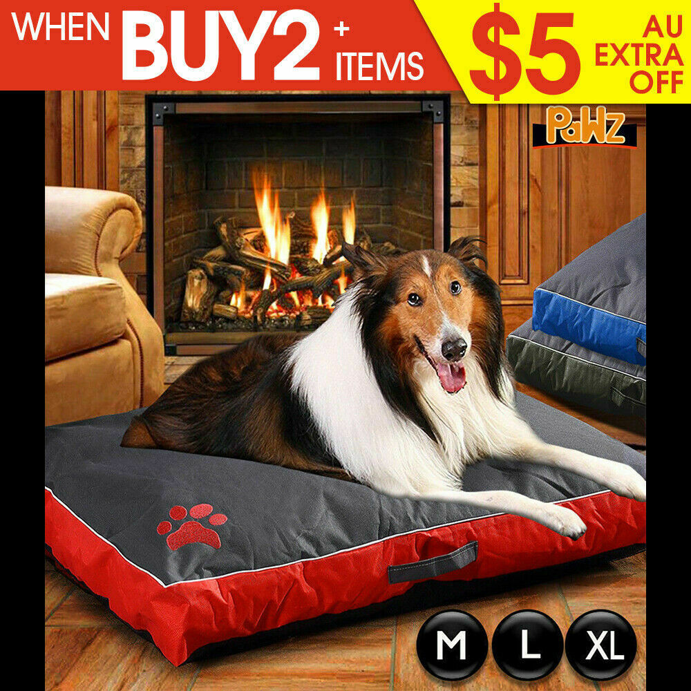 Pawz Pet Bed Mattress Dog Cat Pad Mat Summer Winter Cushion Pillow