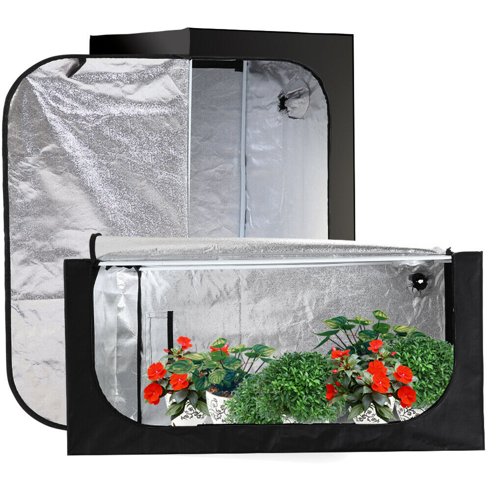 Grow Tent Indoor Hydroponics System Nutrients Reflective Aluminum