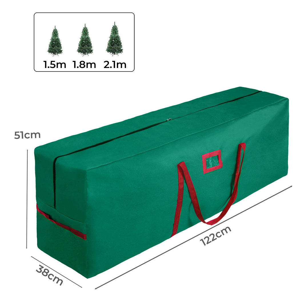 Christmas Tree Storage Bag 1.5-2.7M Holiday Decoration Zip Oxford Heavy Duty - Picture 19 of 50