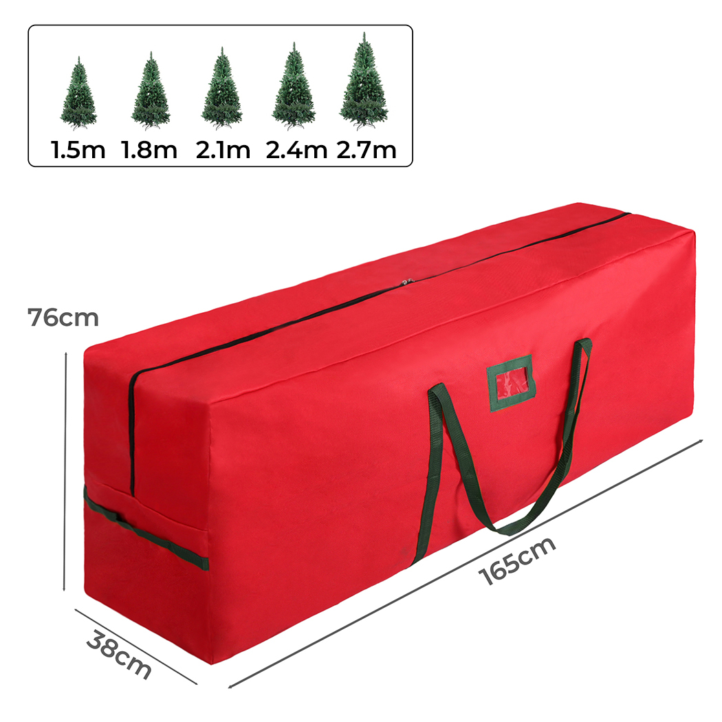 Christmas Tree Storage Bag 1.5-2.7M Holiday Decoration Zip Oxford Heavy Duty - Picture 49 of 50