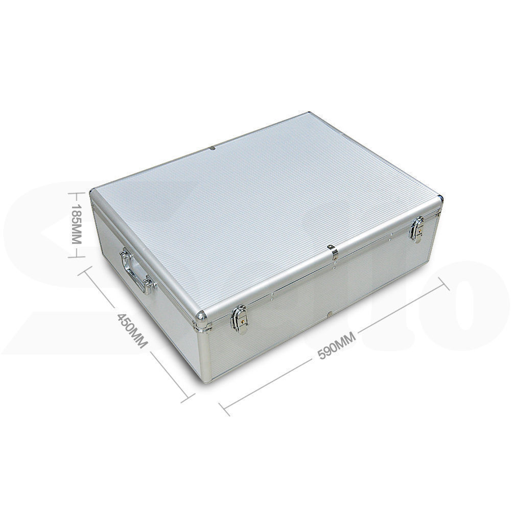 CD DVD Case Storage Box Blu-ray Lock Portable Aluminium Holder 240/500/1000 - Picture 14 of 43