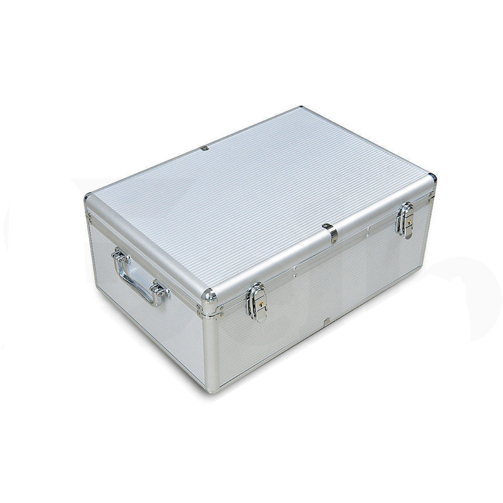 CD DVD Case Storage Box Blu-ray Lock Portable Aluminium Holder 240/500/1000 - Picture 42 of 43