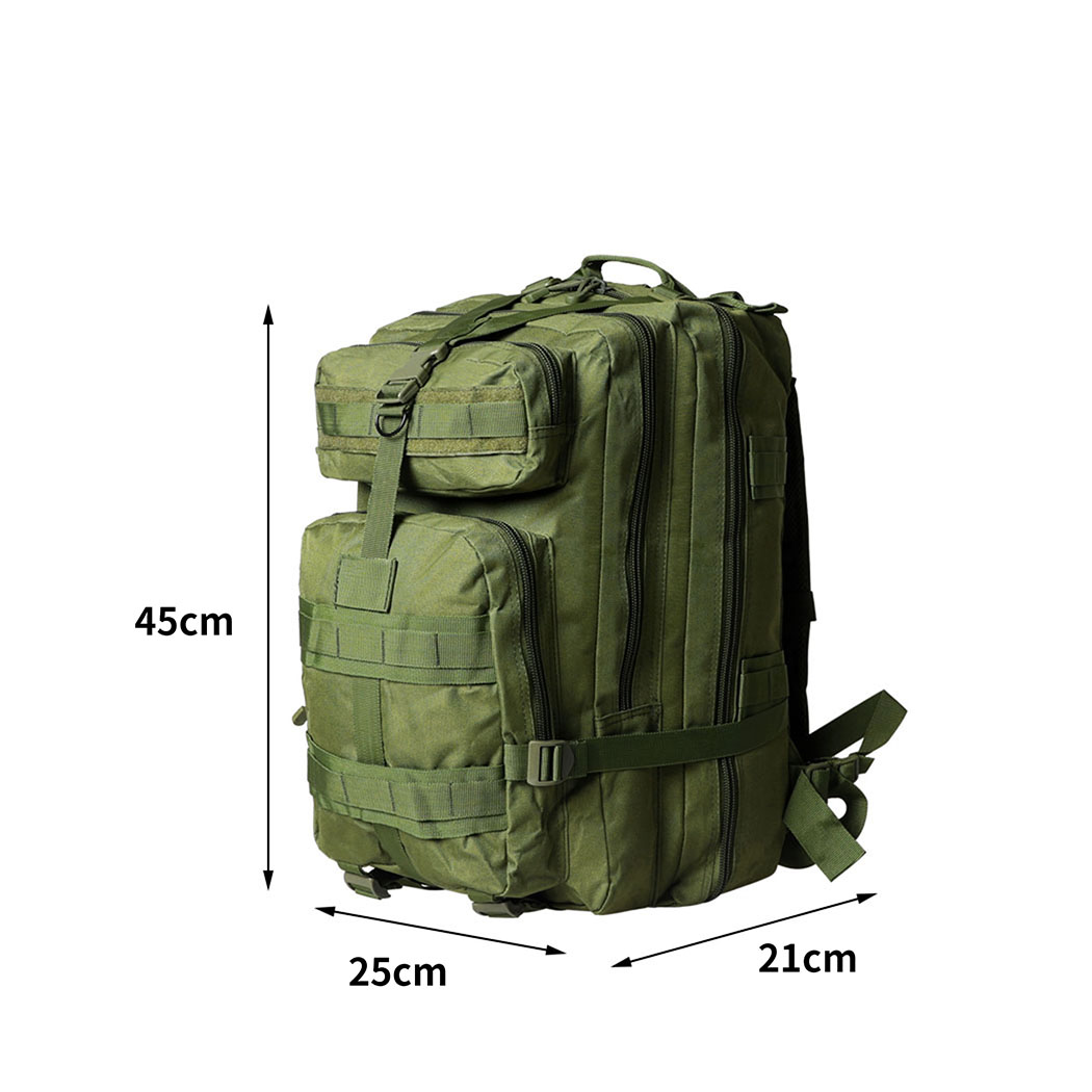Slimbridge 30L/35L/40L/80L Military Tactical Backpack Rucksack Camping Travel - Picture 37 of 71