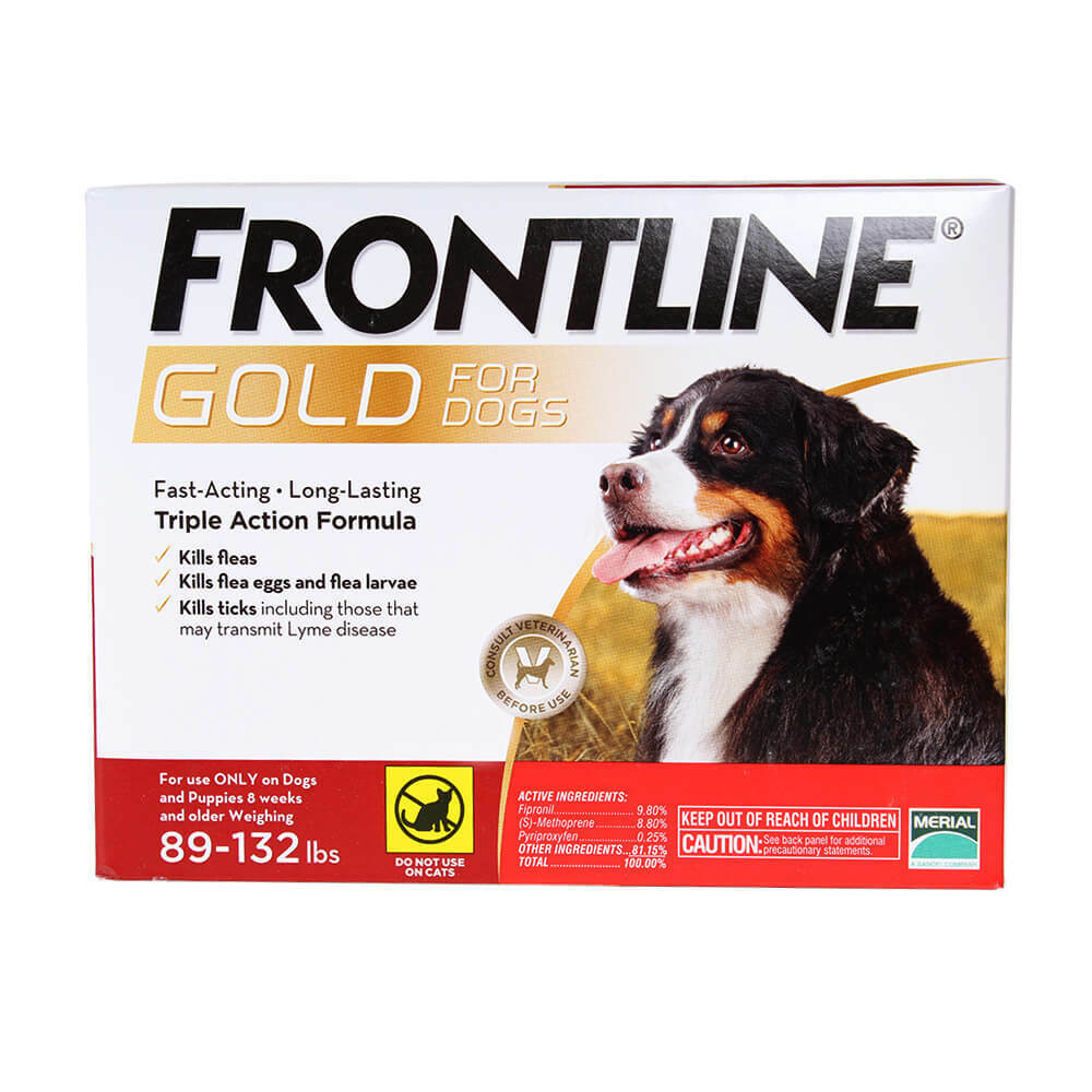 Frontline Gold for Dogs 89132lbs, Single dose *Frontline Plus with