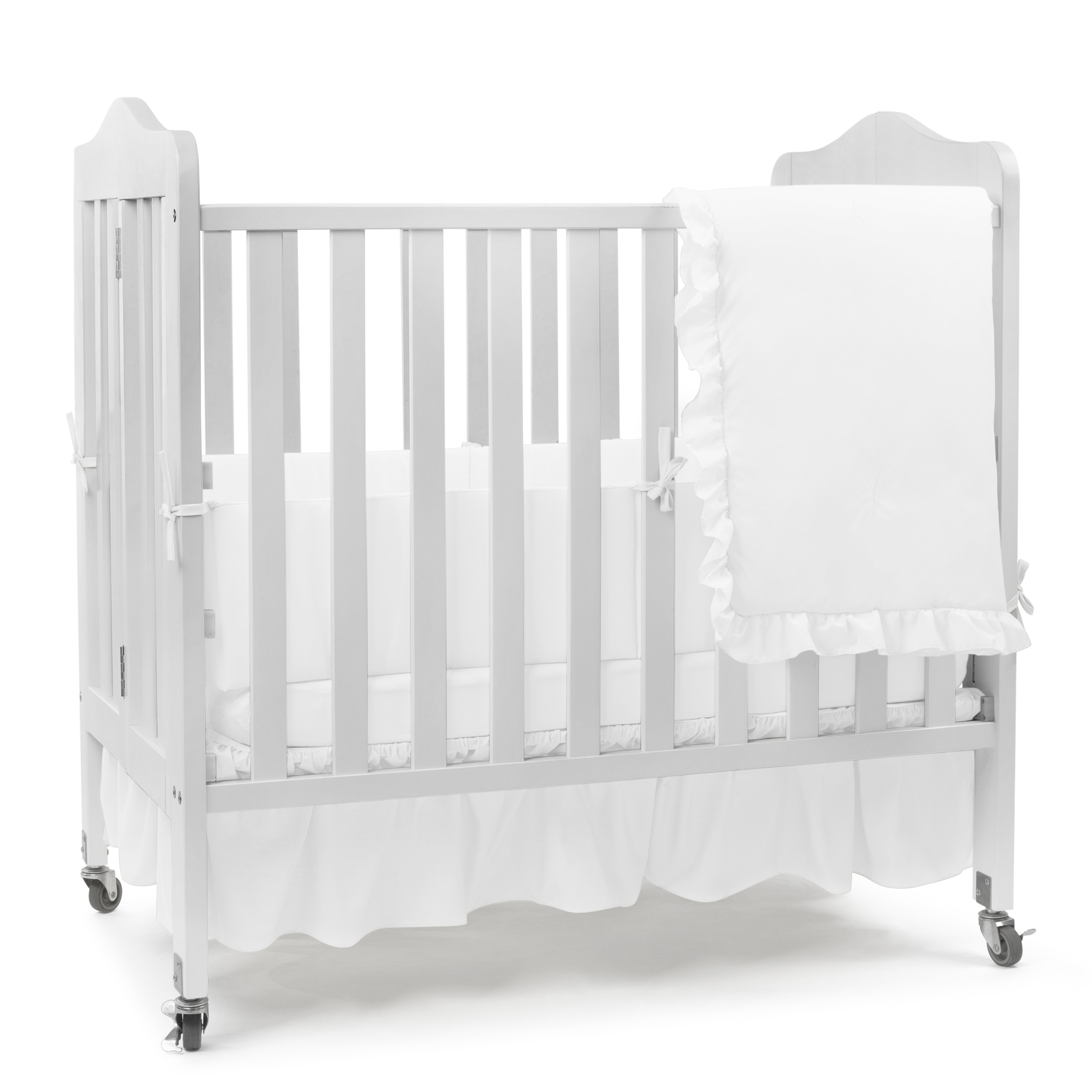 portable crib bumpers