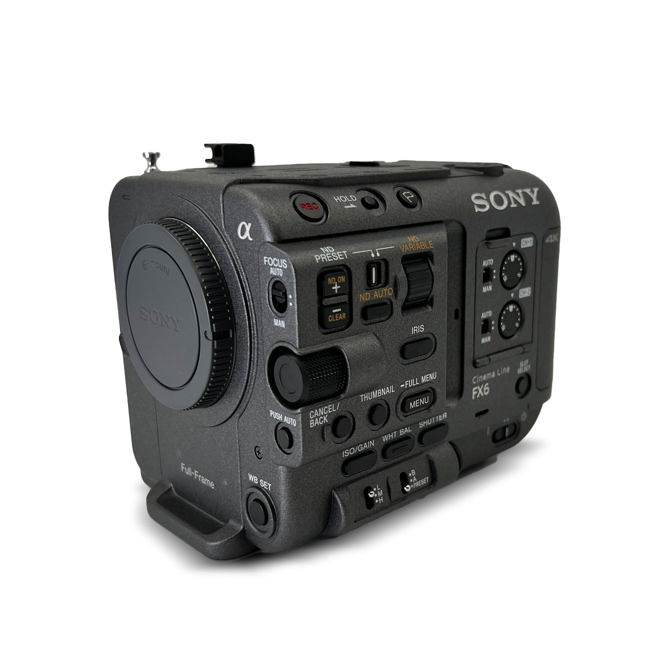 SONY Cinema Line FX6 ILME-FX6V 本体 Sony Cinema Line FX6 Camera | ILMEFX6V
