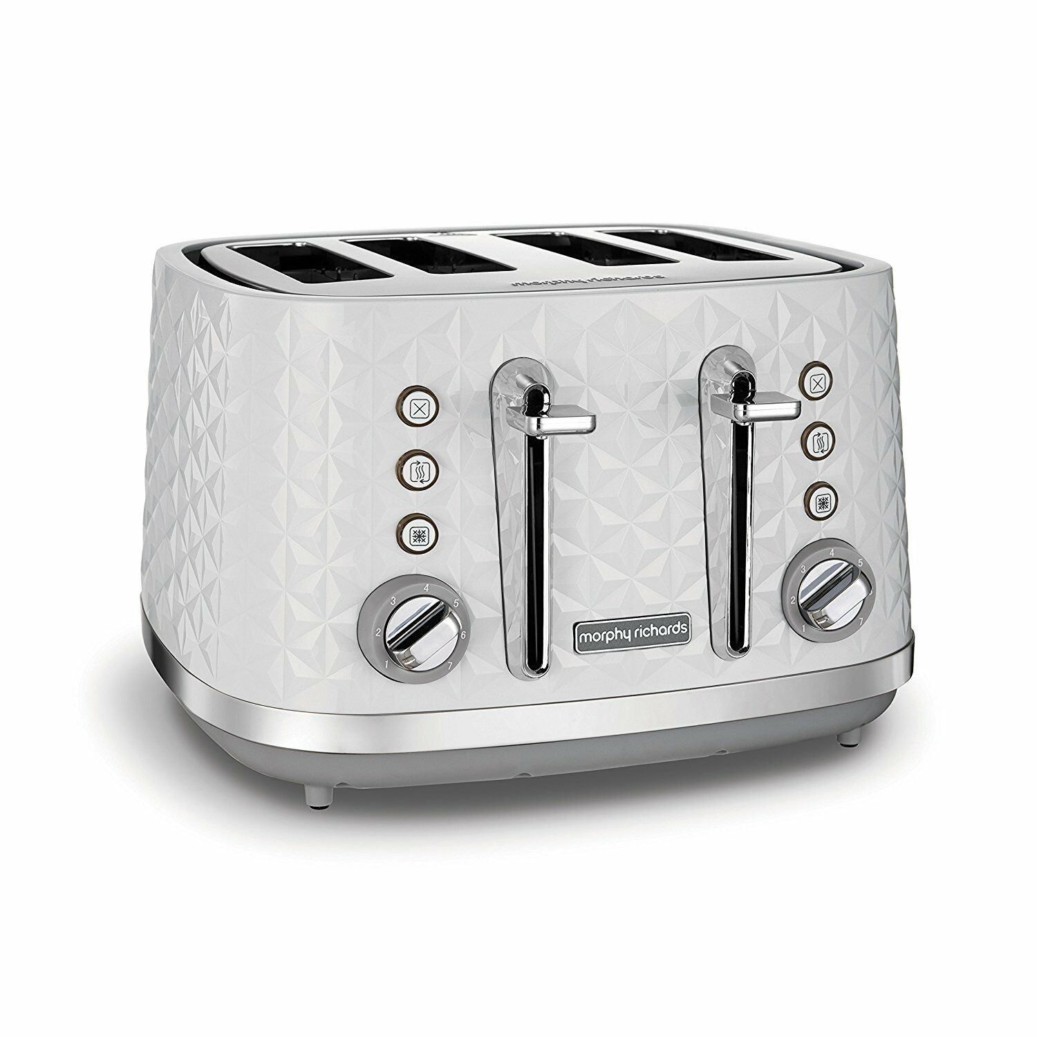 Morphy Richards Vector 4 Slice Toaster White 5011832059994 eBay