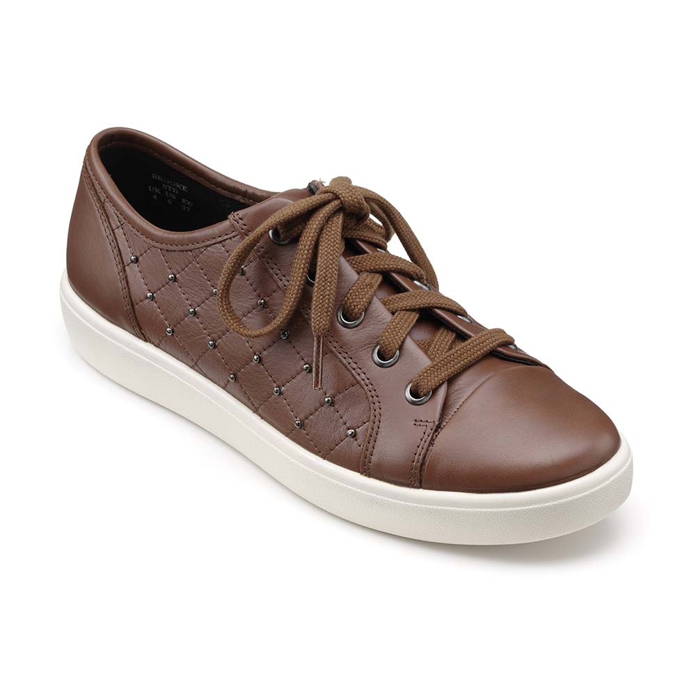 Brooke Deck Shoe Leather Lace Up 